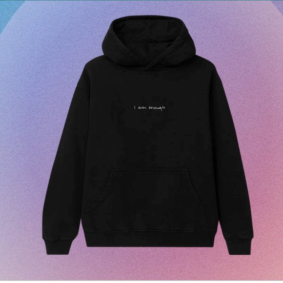 Selena Gomez Tops - NEW Selena Gomez i am enough pullover hoodie